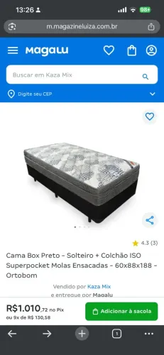 Cama box