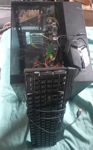 CPU completa monitor teclado mouse core i5 6° geração memória 8GB DDR4 1TB HD 