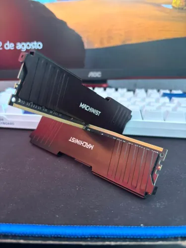 Memória RAM Machinist 2x8 2133 mhz funcionando perfeitamente!!