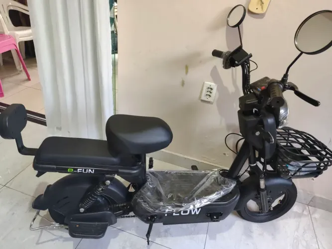 Bicicleta eletrica em excelente estado 4,5 mil