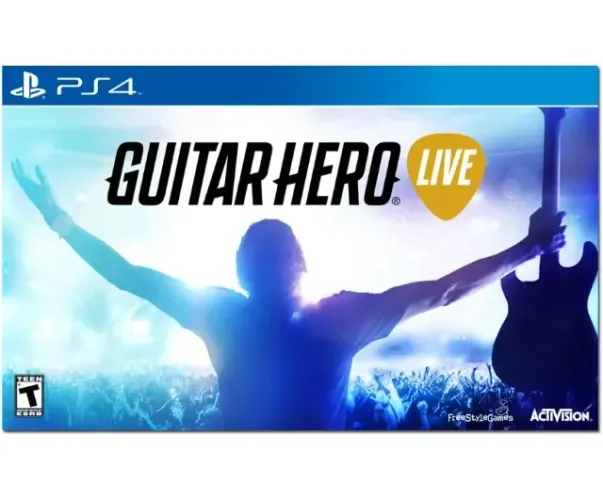 Guitar Hero Live PS4 Completo (com guitarra)