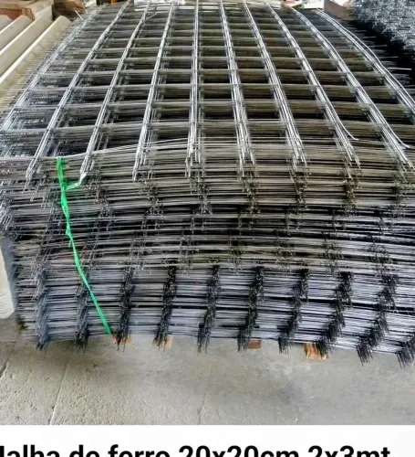 Malha pop 20x20 ferro 3.2 calcadas e Lajes 