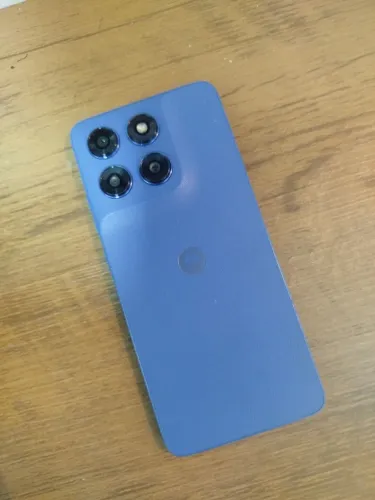 Moto G47 azul sem avarias com acessórios e NF