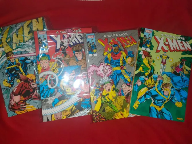 A Saga dos X-Men vol. 1, 2, 3 e 5