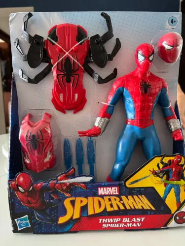 Marvel Homem-Aranha Thwip Blast - Figura com acessórios (27 cm)