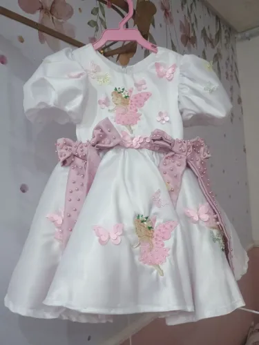 Vestido infantil de festa