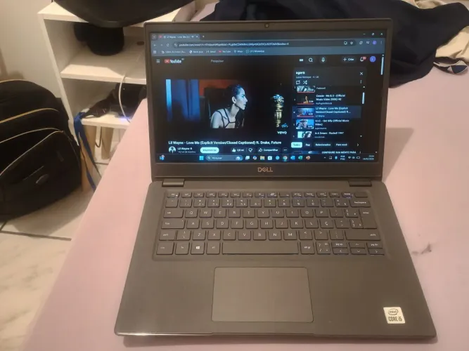 Notebook Dell 8g 238g biometria e fácil