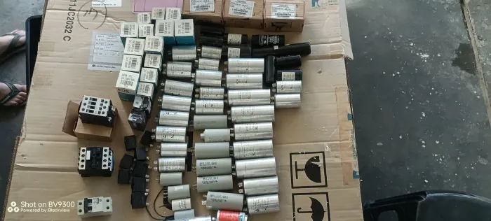 Lote capacitor lavadoras ar condicionado 