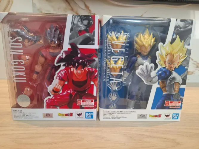 Goku e vegeta sh figuarts