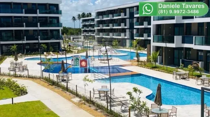 Flat à venda em Muro Alto - Makia Beach