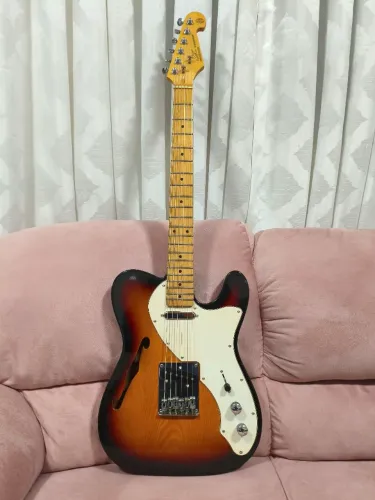 Telecaster semi acústica PHX com upgrades