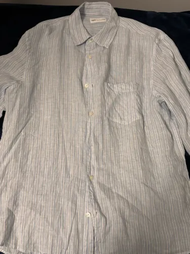 Camisa social de linho Zara