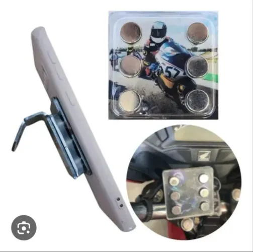 Suporte Magnético para Moto