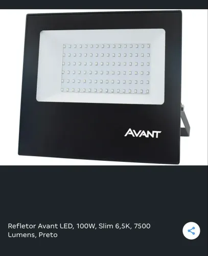 Refletor avant 100 wts