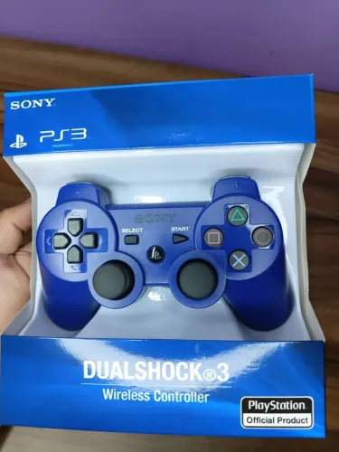Controle para PS3 sem fio - azul Sony - últimas unidades 