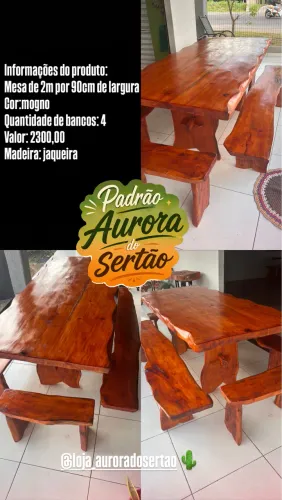 Mesa de 2m por 90cm