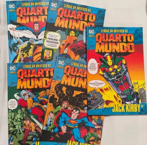 HQ Panini DC - Quarto Mundo vol 1 ao 5