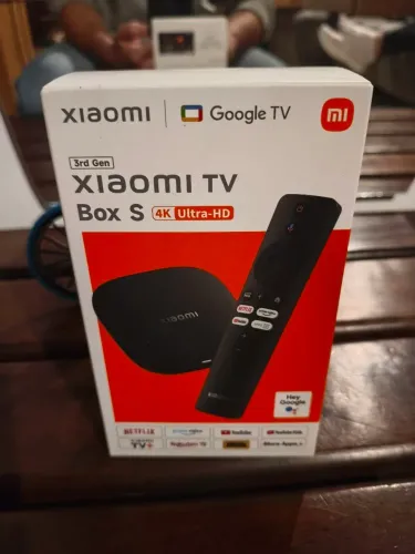 Tv box xiaomi s gen 3 novo lacrado