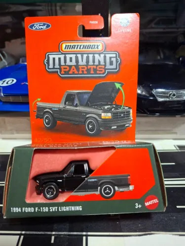 Miniatura Ford F150 1994 escala 1/64 Rara Matchbox Moving Parts.