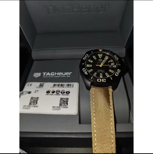 Tag Heuer Aquaracer calibre 5 - titanium
