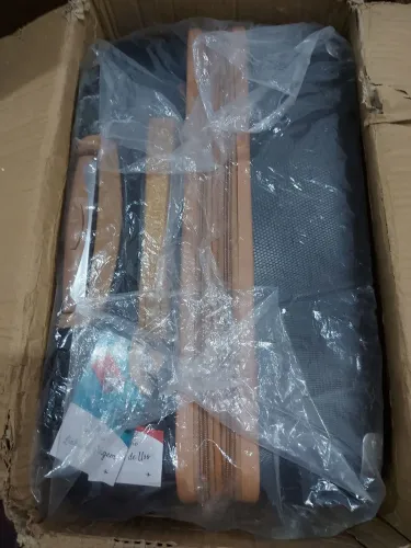 Mala Para Viagem Grande Athena Abs Rigida 360° Santino Cor Preta