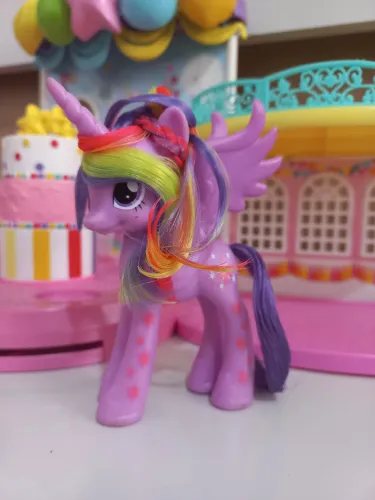 MLP Princesa Twiligth Sparkle Raimbow 