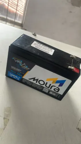 BATERIA MOURA ESTACIONARIA VRLA AGM DE 12V E 7AH 12MVA-7