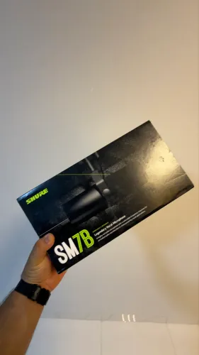 Microfone Vocal Profissional Shure SM7B