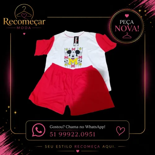 Pijama Infantil - Peça Nova
