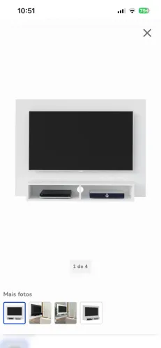 Lindo Rack para TV de parede 