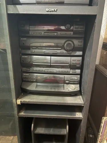 Son Sony 5 cds e toca disco