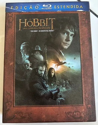 Blu-ray: O Hobbit - Uma Jornada Inesperada (edição estendida) - 3 discos