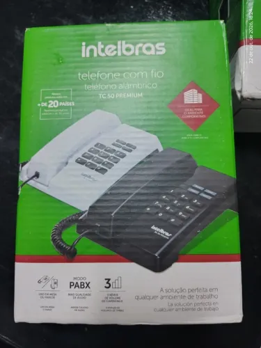 Telefone com fio TC 50 Premium preto