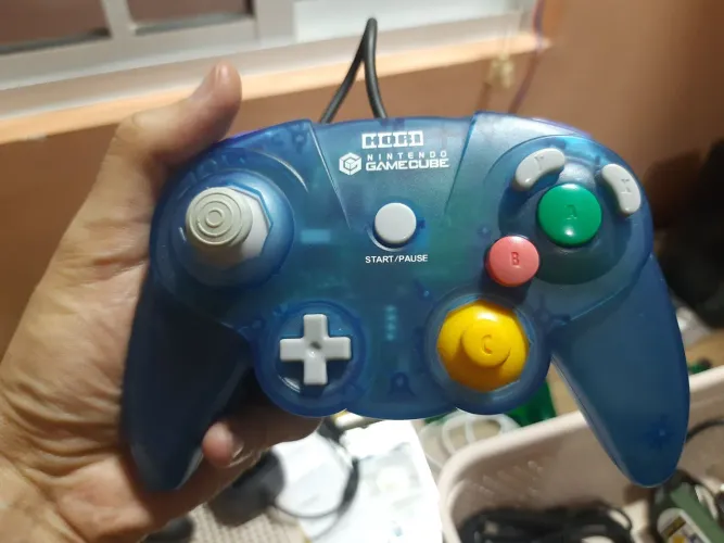 Controle hori para nintendo gamecube game cube
