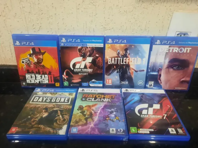 Vendo jogos de Ps4 e Ps5 (Aceito cartão de crédito)