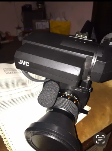 filmadora JVC GX-S9U vintage de alta qualidade.