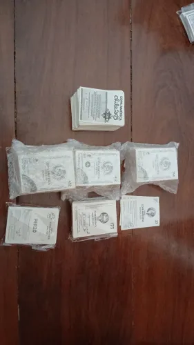Lote de figurinhas da copa América