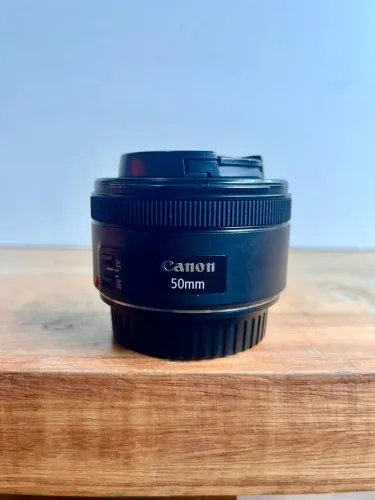 Lente 50mm 1.8 Canon