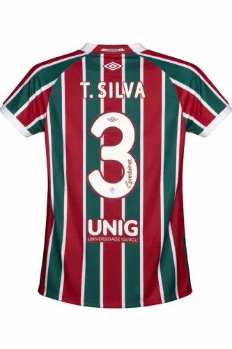 Camisa original do Fluminense de uso profissional do Thiago Silva 2024