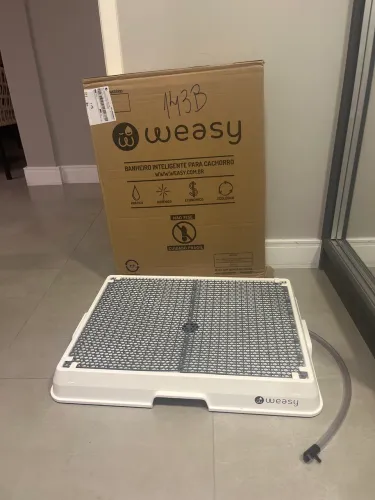 Banheiro inteligente para cachorro WEASY NOVO