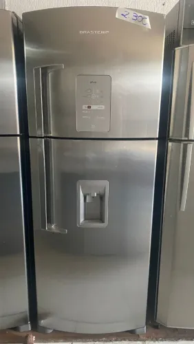Geladeira Brastemp Frost Free inox
