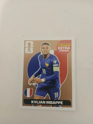 Figurinha colecionável Extra Sticker Do Kylian Mbappé de 2026 (Bronze)