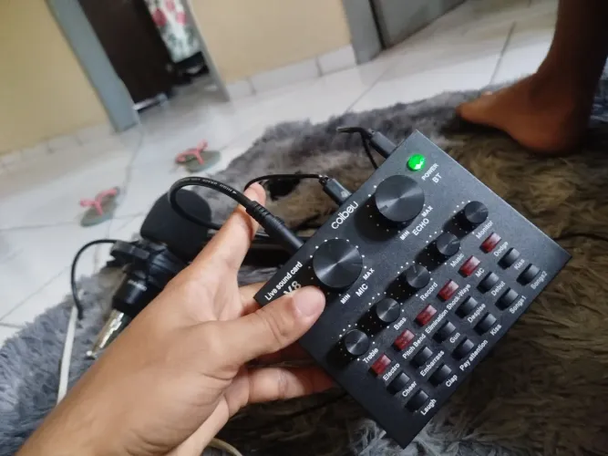 Kit interface v8 de audio - live completa