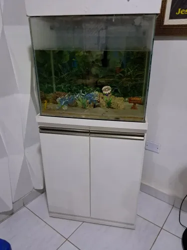 Aquário 105 litros com móvel