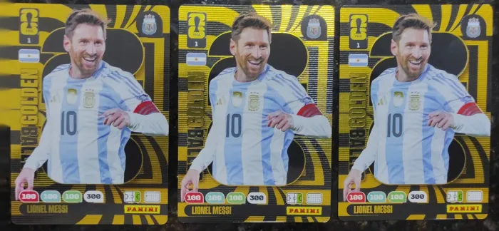 Cards Adrenalyn Golden Ballers - Messi