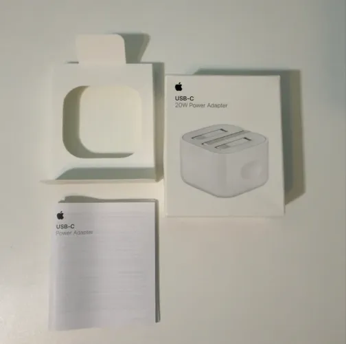 Caixa conector Apple 20W vazia 