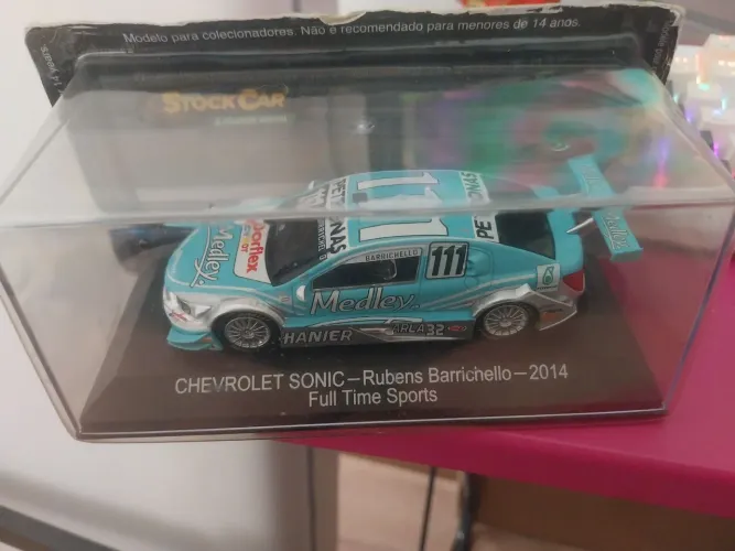 Miniatura stock car sonic 2014 Rubens Barrichello