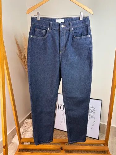 Calça jeans azul escuro h&m 40