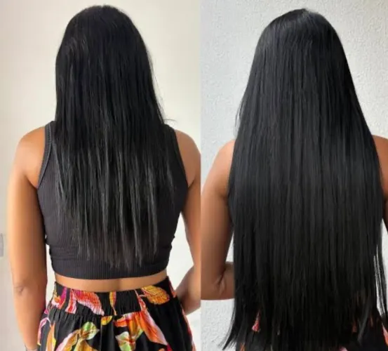 Manutenção de mega hair