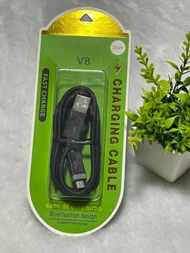 Cabo Micro USB V8 USB A Reforçado Compatível Samsung Motorola Xiaomi